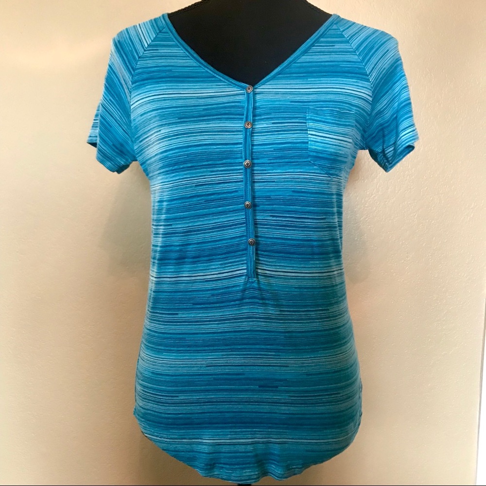 KUHL hiking / outdoor casual shirt, size S, CUTE!